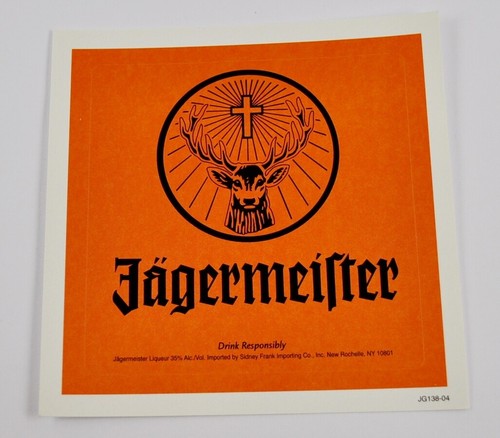 Jägermeister usa aufkleber - jägermeister,