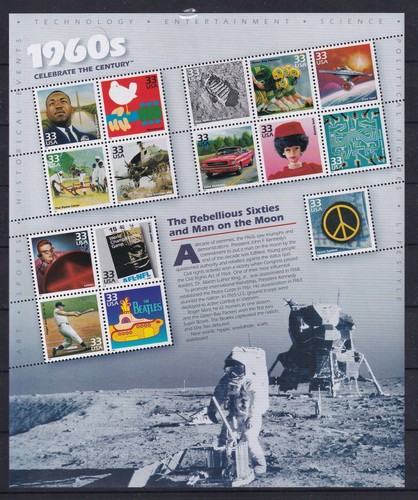 Usa block postfrisch motiv - 48,
