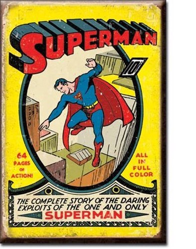Superman magnet magnetschild - superman,