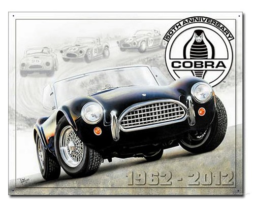 Shelby cobra schild 40 cm - cobra,