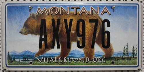 Montana nummernschild usa - nummernschild,