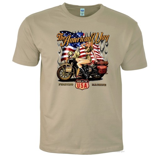 Motorrad army t shirt - us,