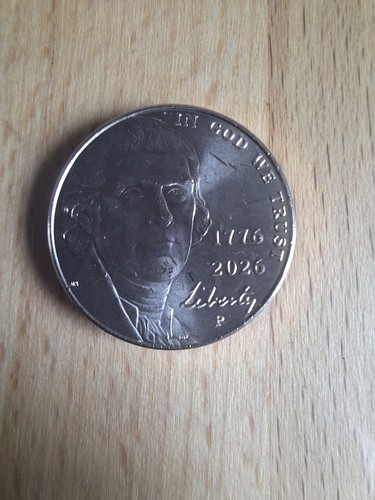 Cent usa umlaufmünze 2026 p - 5,