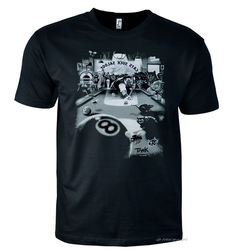 Biker comic shirt - biker,