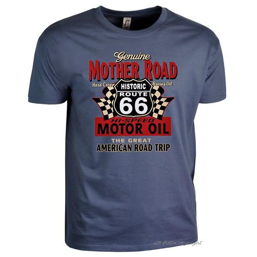 Biker motiv shirt - motiv,