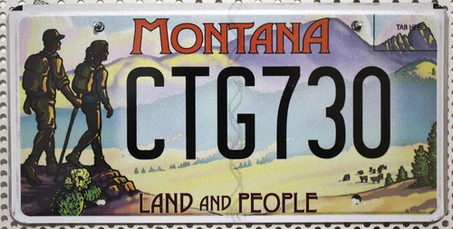 Montana nummernschild usa - nummernschild,