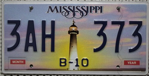 Mississippi nummernschild usa - mississippi,