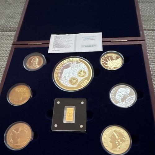 Usa gold rush - gold, 1859