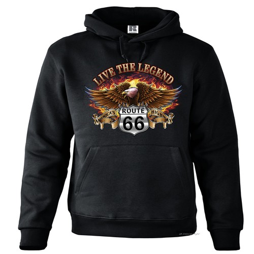 Biker hoodie sweatshirt - biker,