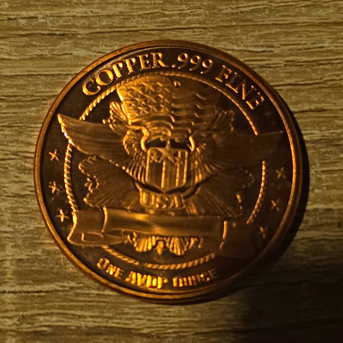 Usa kupfermedaille 999 - usa,