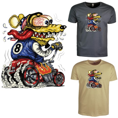 Comic motiv shirt kustom - motiv,