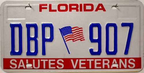 Florida nummernschild usa - florida,