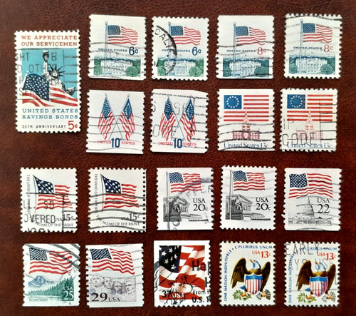 Sammlung briefmarken usa - sammlung, 19