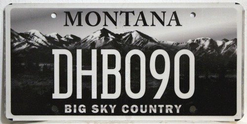 Montana nummernschild usa - montana,