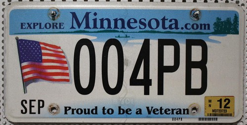 Minnesota nummernschild usa - minnesota,