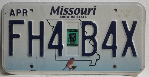 Missouri nummernschild usa - missouri,