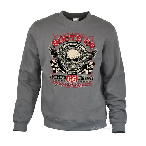 Sweatshirt biker usa - sweatshirt,